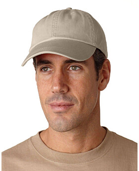 Adams LP104 6-Panel Low-Profile True Color Twill Cap