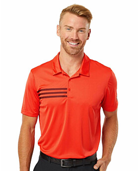Adidas Golf A324 3-Stripes Chest Polo