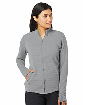 Adidas Golf A416 Women Textured Full-Zip Jacket