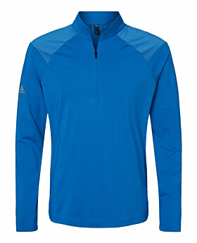 Adidas Golf A520 Shoulder Stripe Quarter-Zip Pullover