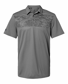 Adidas Golf A585 Camo Chest Print Polo