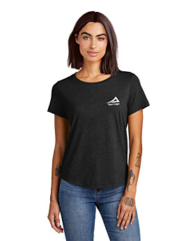 AllMade AL2015 Women's Relaxed Tri-Blend Scoop Neck Tee