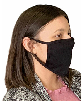 Bayside 1900 3-Ply Reusable USA-Made 100% Cotton Face Mask