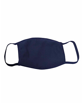 Bayside 9100 3-Ply Reusable USA-Made 100% Cotton Face Mask