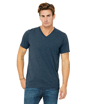 Bella + Canvas 3415C Unisex Triblend Short-Sleeve V-Neck T-Shirt