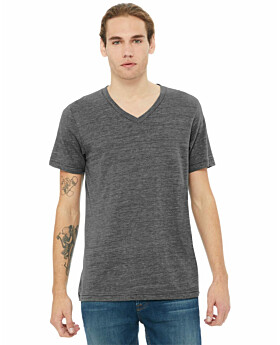 Bella + Canvas BC3655 Unisex Textured Jersey V Neck Tee