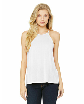 Bella + Canvas BC8809 Womens Flowy High-Neck Tank