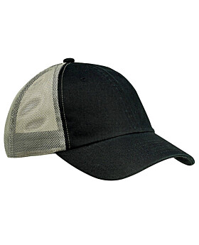 Big Accessories BA601 Washed Trucker Cap
