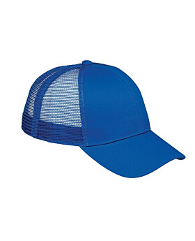 Big Accessories BX019 6-Panel Structured Trucker Cap