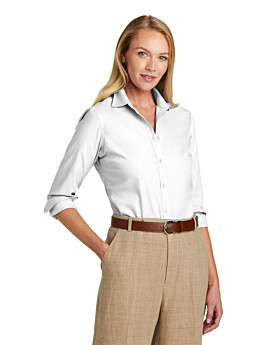 Brooks Brothers BB18003 Women's Wrinkle-Free Stretch Nailhead Shirt