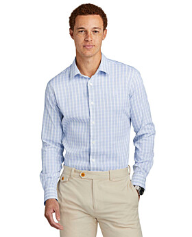 Brooks Brothers BB18006 Tech Stretch Patterned Shirt