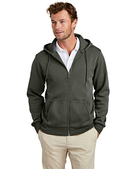 Brooks Brothers BB18208 Double-Knit Full-Zip Hoodie