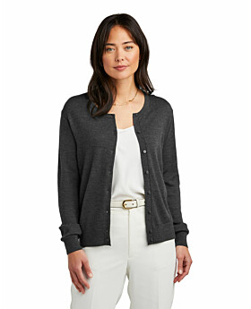 Brooks Brothers BB18413 Women's Washable Merino Cardigan Sweater