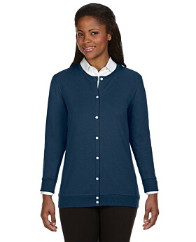Devon & Jones DP181W Ladies Perfect Fit Ribbon Cardigan