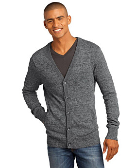 District DM315 Mens Cardigan Sweater