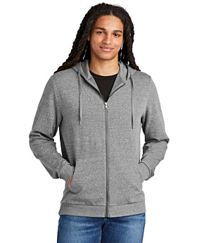 District DT1302  Perfect Tri Fleece Full-Zip Hoodie