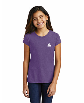 District DT130YG Girls Perfect Tri Tee