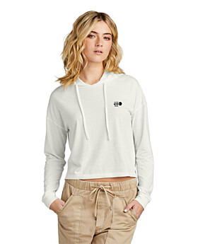 District DT1390L Women's Perfect Tri Midi Long Sleeve Hoodie