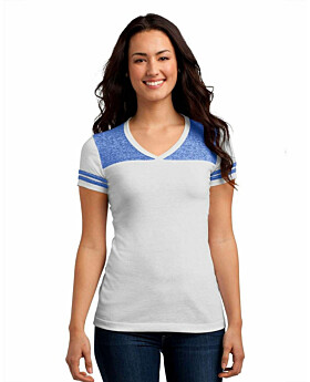 District DT264 Juniors Varsity V Neck Tee