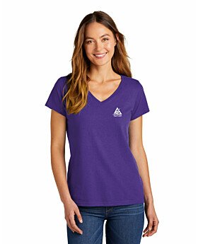 District DT5002 Womens The Concert Tee VNeck
