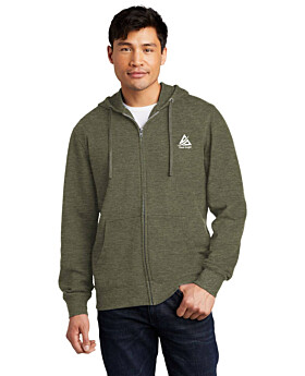 District DT6102 VIT Fleece Full Zip Hoodie