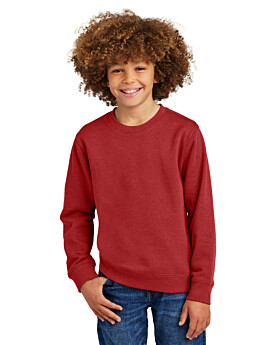 District DT6104Y Youth VIT  Fleece Crew