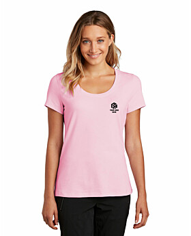 District DT7501 Womens Flex Scoop Neck Tee