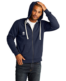 District DT8102 ReFleece Full Zip Hoodie