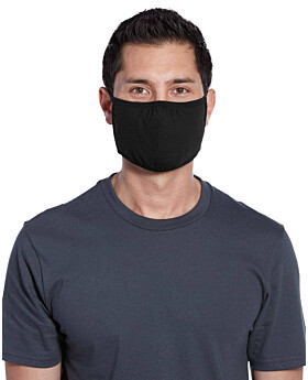 District DTMSK01 3-Ply Reusable V.I.T. Shaped Face Mask