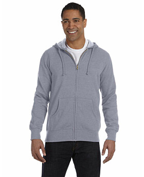 econscious EC5680 Mens Organic/Recycled Heathered Full-Zip Hood