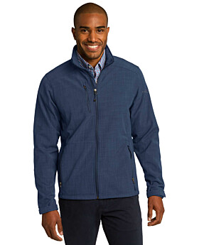 Eddie Bauer EB532 Mens Shaded Crosshatch Shell Jacket