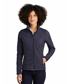 Eddie Bauer EB533 Women Shaded Crosshatch Shell Jacket