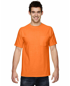 Fruit of the Loom 3931P 100% Heavy Cotton HD Pocket T-Shirt