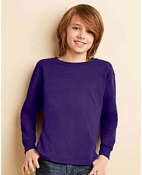 Gildan 5400B Youth 100% Cotton Long Sleeve Tee
