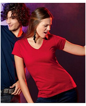 Gildan 64V00L GD Ladies V Neck Tee