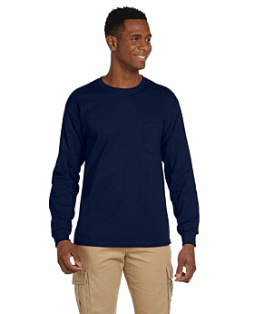Gildan G241 Ultra Cotton Long-Sleeve Pocket T-Shirt