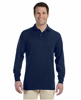 Jerzees 437ML 50/50 Long-Sleeve Jersey Polo with SpotShield