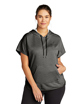New Era LNEA533 Ladies Performance Terry Short Sleeve Hoodie