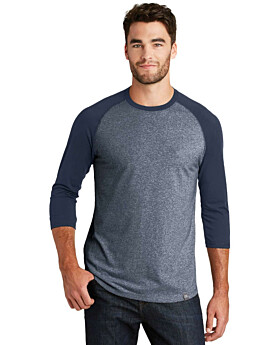 New Era NEA104 Mens Baseball Raglan T-Shirt