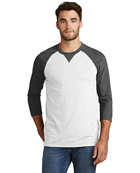 New Era NEA121 Mens Baseball Raglan T-Shirt