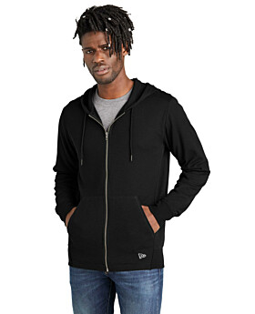 New Era NEA141 Thermal Full Zip Hoodie