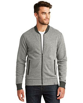 New Era NEA503 Mens French Terry Baseball Full Zip
