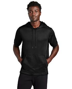 New Era NEA533 Performance Terry Short Sleeve Hoodie