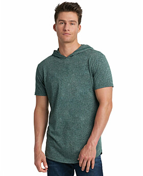 Next Level 2022 Unisex Mock Twist Short Sleeve Hoody T-Shirt