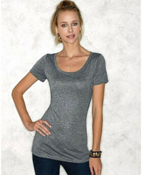 Next Level 6730 Ladies Triblend Scoop Tee
