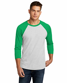 Next Level NL6051 Apparel Unisex Tri-Blend 3/4-Sleeve Raglan Tee