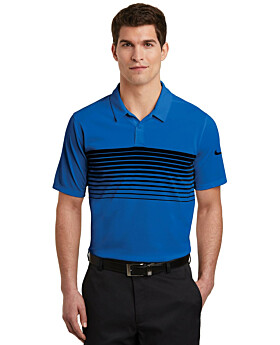 Nike Golf NKAA1855 Men Nike Dri-FIT Chest Stripe Polo