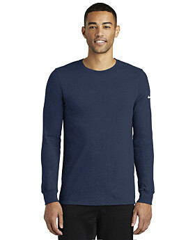 Nike Golf NKBQ5230 Dri-FIT Cotton/Poly Long Sleeve Tee