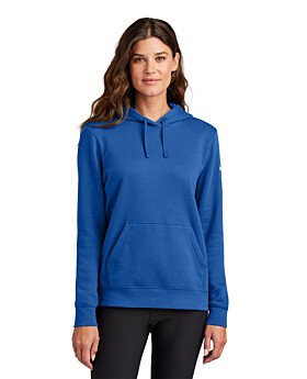 Nike Golf NKFD9889 Nike Ladies Club Fleece Sleeve Swoosh Pullover Hoodie
