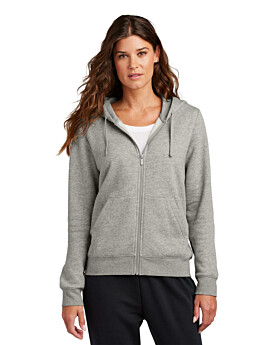 Nike Golf NKFD9890 Nike Ladies Club Fleece Sleeve Swoosh Full-Zip Hoodie